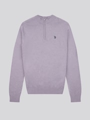 U.S. Polo Assn. Purple Mens Peached Oxford Shirt - Image 5 of 7