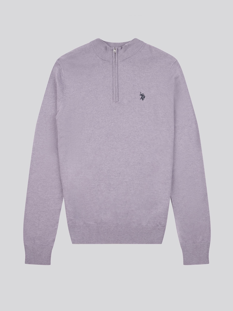 U.S. Polo Assn. Purple Mens Peached Oxford Shirt - Image 5 of 7
