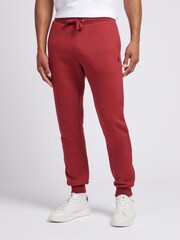 U.S. Polo Assn Mens Red Classic Fit Double Horsemen Joggers - Image 1 of 9