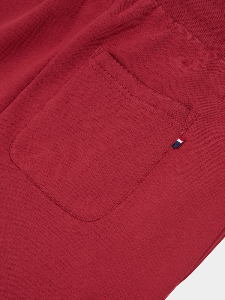 U.S. Polo Assn Mens Red Classic Fit Double Horsemen Joggers - Image 9 of 9