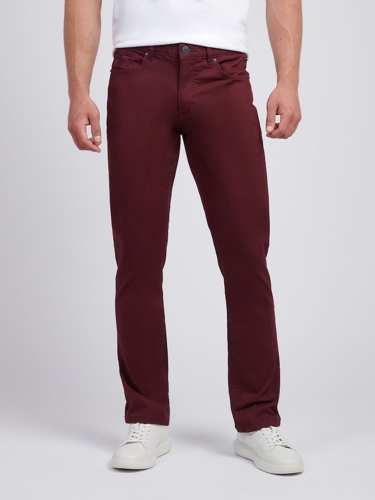 U.S. Polo Assn. Purple Core 5 Pocket Mens Trousers - Image 1 of 11