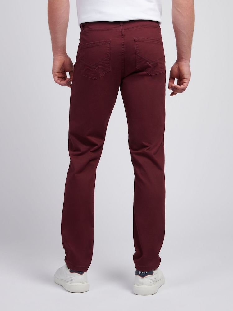 U.S. Polo Assn. Purple Core 5 Pocket Mens Trousers - Image 2 of 11
