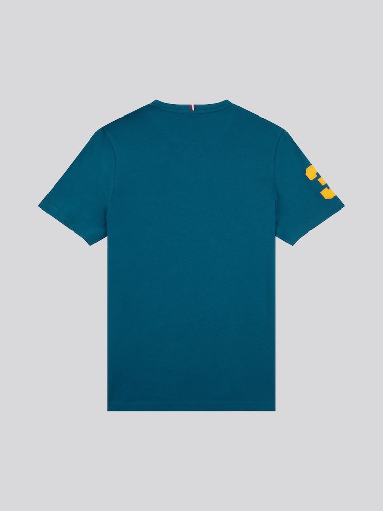 U.S. Polo Assn. Dark Blue Regular Fit Mens 100% Cotton Player 3 T-Shirt - Image 8 of 9