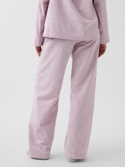 Pinke Streifen - Gap Softest Flannel Pyjamas Bottoms - Bild 2 von 4