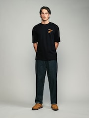 Black Andys Man Club Charity 100% Cotton T-Shirt - Image 2 of 8