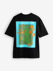 Black Andys Man Club Charity 100% Cotton T-Shirt - Image 5 of 8