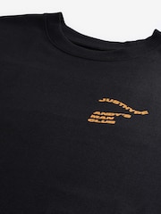 Black Andys Man Club Charity 100% Cotton T-Shirt - Image 7 of 8