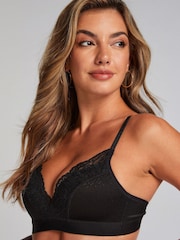 Negro oscuro - Hunkemoller Blue Sophie Non-Padded Underwired Bra - Imagen 2 de 5