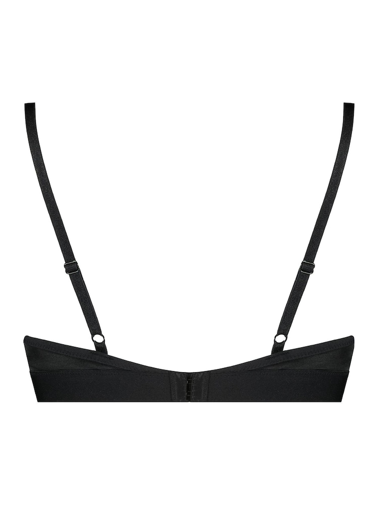Negro oscuro - Hunkemoller Blue Sophie Non-Padded Underwired Bra - Imagen 5 de 5