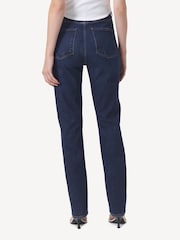 AGOLDE Dark Blue Freya Slim High Rise Jeans - Image 2 of 5