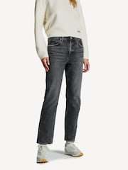 AGOLDE Grey Valen Mid Rise Vintage Straight Jeans - Image 3 of 8