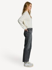 AGOLDE Grey Valen Mid Rise Vintage Straight Jeans - Image 6 of 8