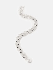 Jigsaw Silver Tone Belcher Chain Bracelet - Image 2 of 5