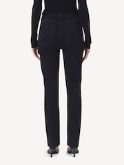 AGOLDE Black Freya Slim High Rise Jeans - Image 2 of 5