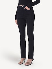 AGOLDE Black Freya Slim High Rise Jeans - Image 4 of 5