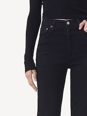 AGOLDE Black Freya Slim High Rise Jeans - Image 5 of 5