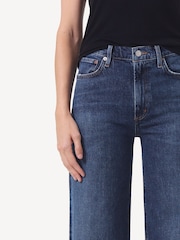 AGOLDE Blue Harper Mid Rise Relaxed Straight Jeans - Image 5 of 5