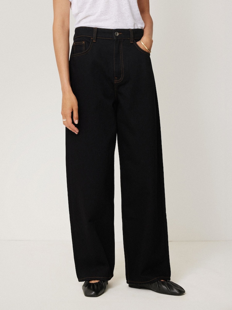 Jigsaw Black Lucia High Waisted Jeans - Image 1 of 7