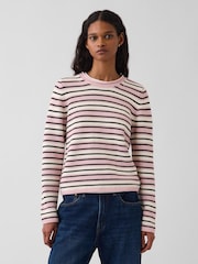 Rayas rosas - Gap Rolled Neck Jumper - Imagen 1 de 4