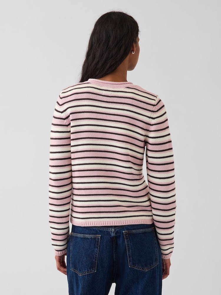Rayas rosas - Gap Rolled Neck Jumper - Imagen 2 de 4