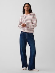 Rayas rosas - Gap Rolled Neck Jumper - Imagen 3 de 4