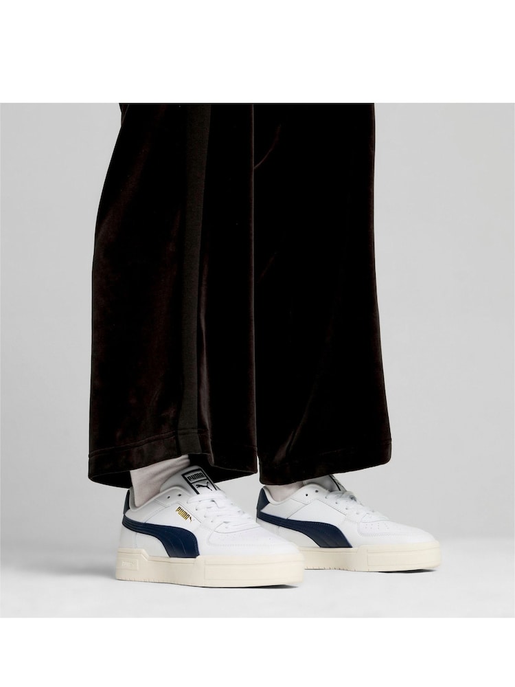 Puma Cotton White CA Pro Classic Trainers - Image 1 of 6