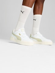 Puma White Chrome CA Pro Classic Trainers - Image 1 of 6