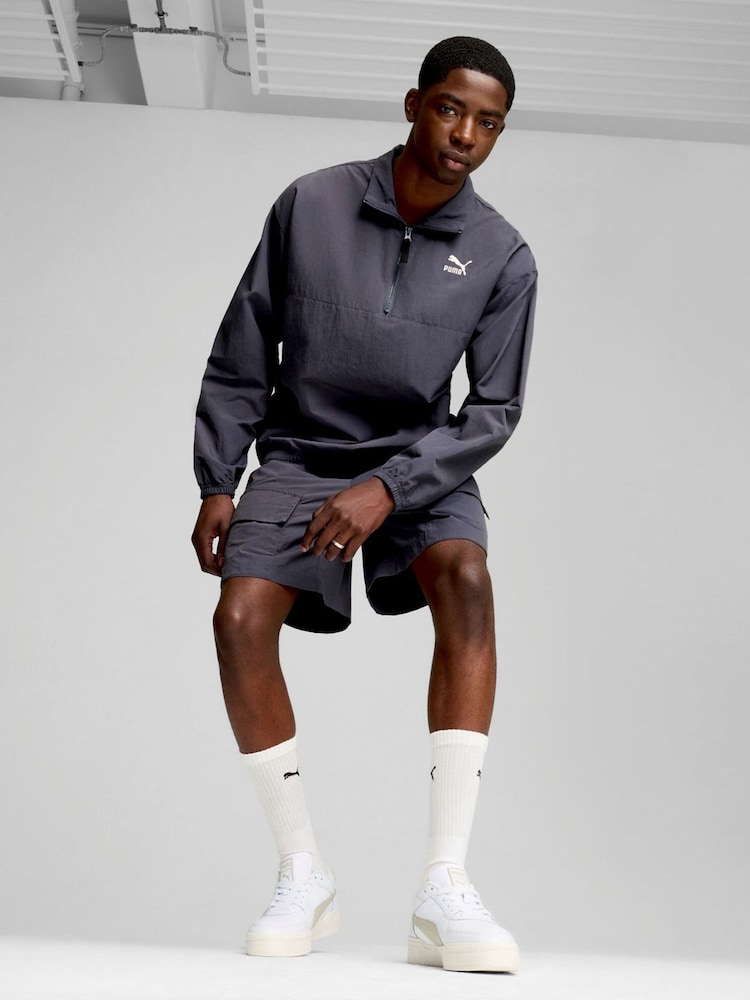 Puma White Chrome CA Pro Classic Trainers - Image 2 of 6