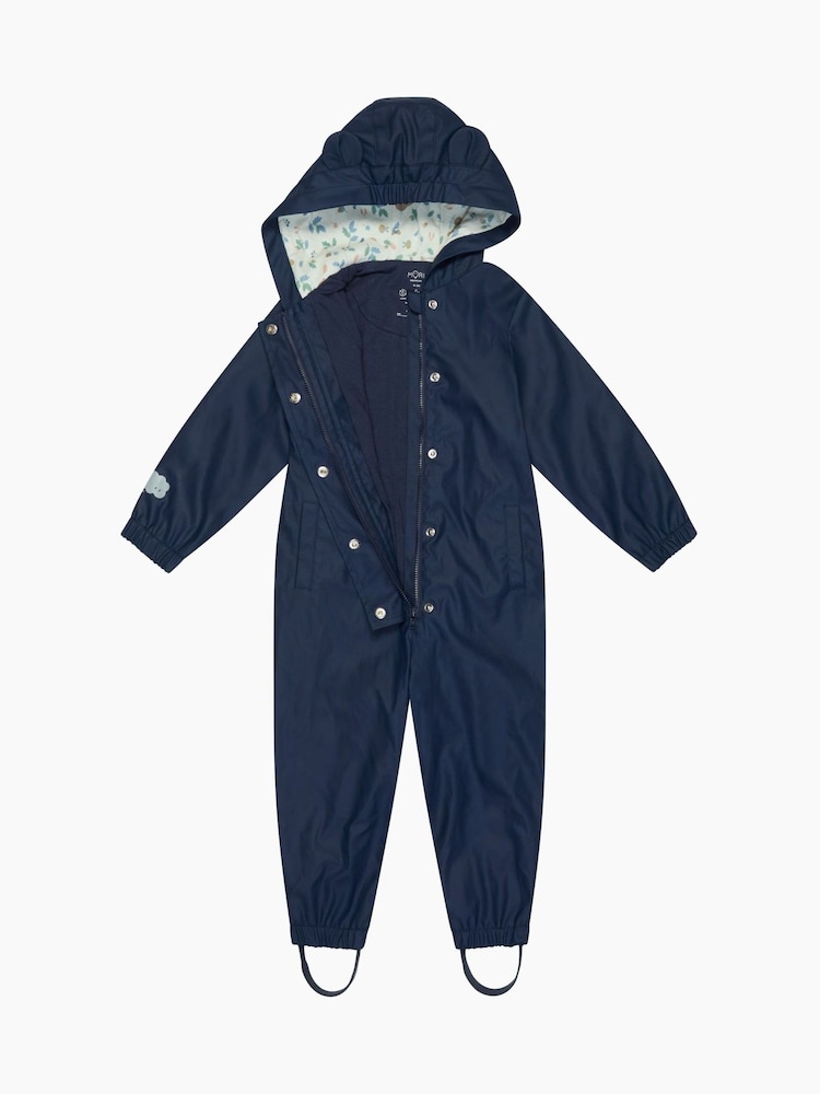 MORI Blue Waterproof Cosy Hooded Puddlesuit - Image 5 of 5