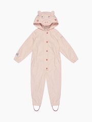 MORI Pink Peppa Pig Waterproof Cosy Hooded Puddlesuit - Image 6 of 8