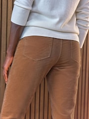 Pure Collection Washed Velvet Jeans - Image 3 of 3