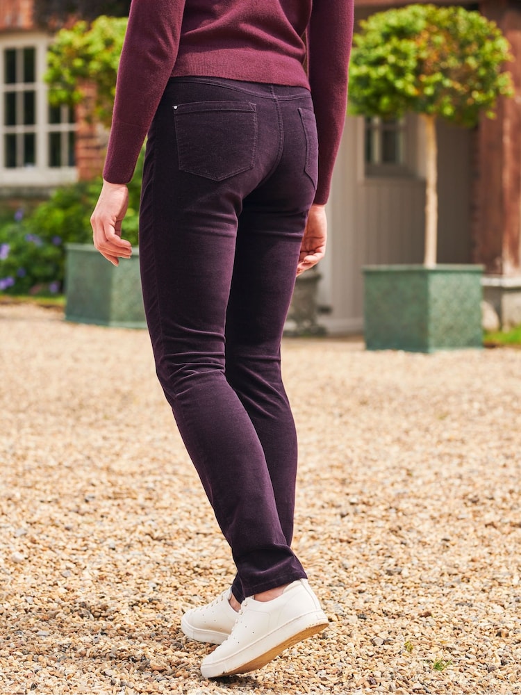 Pure Collection Washed Velvet Jeans - Image 3 of 3 Pure Collection Washed Velvet Jeans - Image 3 of 3