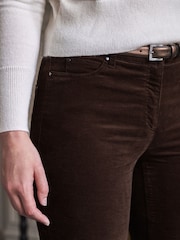 Pure Collection Washed Velvet Jeans - Image 2 of 3