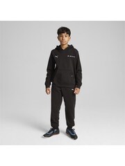 Puma Black Boys BMW M Motorsport ESS + Fleece Hoodie - Image 2 of 6