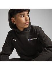 Puma Black Boys BMW M Motorsport ESS + Fleece Hoodie - Image 4 of 6