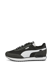 Puma Ink Black Mens Future Rider Play On Sneakers - Image 2 of 5
