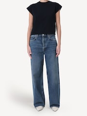 AGOLDE Blue Low Slung Baggy Jeans - Image 4 of 6