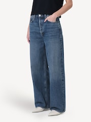AGOLDE Blue Low Slung Baggy Jeans - Image 5 of 6