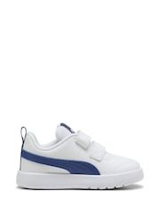 Puma White Off Courtflex V3 Baby Unisex Sneakers - Image 1 of 6