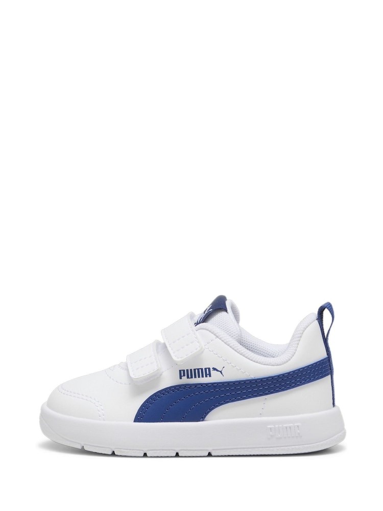 Puma White Off Courtflex V3 Baby Unisex Sneakers - Image 2 of 6