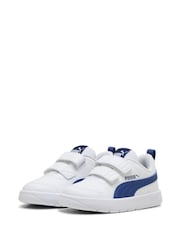 Puma White Off Courtflex V3 Baby Unisex Sneakers - Image 3 of 6