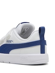 Puma White Off Courtflex V3 Baby Unisex Sneakers - Image 5 of 6