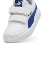 Puma White Off Courtflex V3 Baby Unisex Sneakers - Image 6 of 6