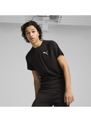 Puma Black Mens Evostripe T-Shirt - Image 1 of 6