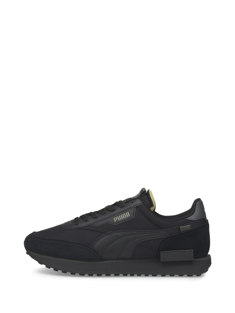 Puma Black Mens Future Rider Play On Sneakers - Image 1 of 5