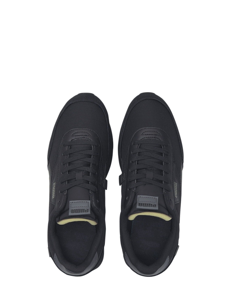 Puma Black Mens Future Rider Play On Sneakers - Image 5 of 5