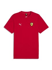 Puma Red Mens Scuderia Ferrari Race Colour Shield T-Shirt - Image 5 of 6