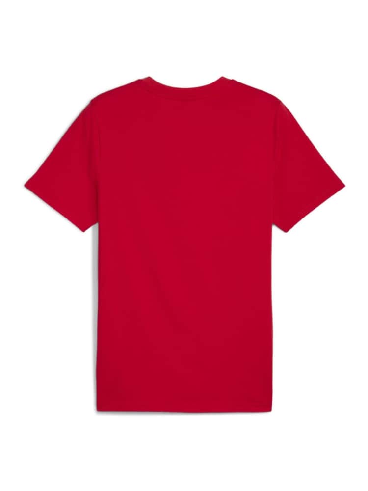 Puma Red Mens Scuderia Ferrari Race Colour Shield T-Shirt - Image 6 of 6