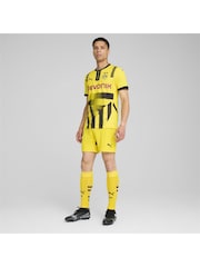 Puma Yellow Mens Borussia Dortmund Shorts 24/25 - Image 1 of 6