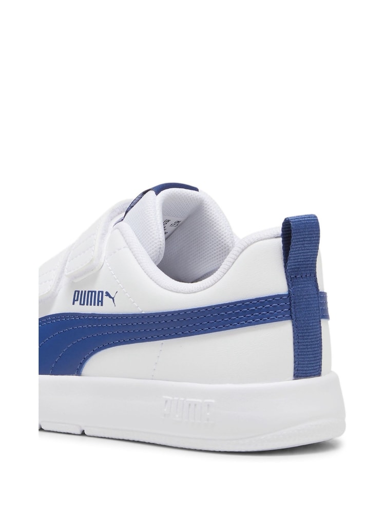 أبيض كريم - حذاء رياضي للأولاد Courtflex V3 من Puma - Image 5 of 6